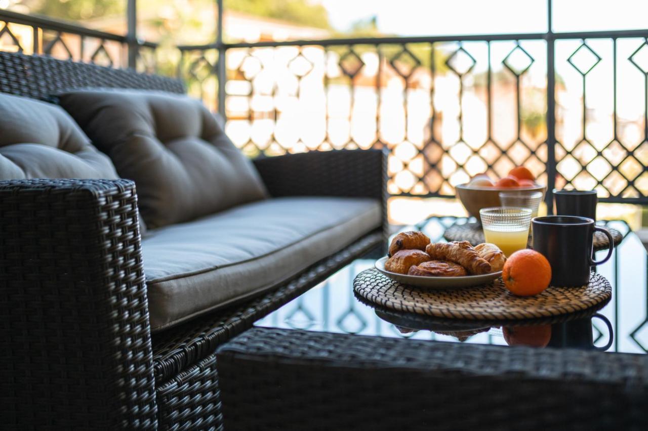 Appartement Familial, Terrasse, Val Des Castagnins 芒通 外观 照片